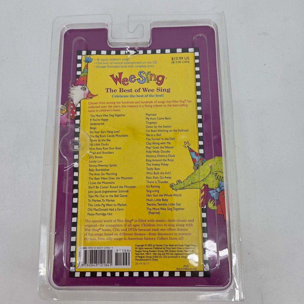 Wee Sing The Best of Wee Sing Book and CD Set 46 Songs 25th Anniversary New - Picture 2 of 2